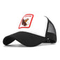 gorra animales bordados