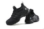 Herrenschuhe mit gestricktem Mesh-Obermaterial und Elektrostickerei, atmungsaktiv, leicht und schlag- und stichfest