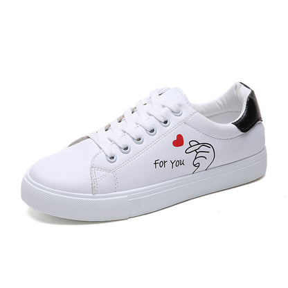 Mädchenschuhe im Western-Stil mit flacher Sohle, Skater-Typ,