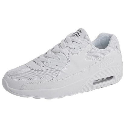 Zapatillas deportivas para hombre, ligeras, con malla transpirable, antideslizantes, con cordones, para exteriores.