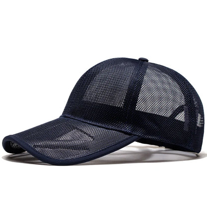 Gorra de verano de malla para adultos,
