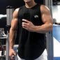 Herren-Tanktop, Sommer, Sport, figurbetont, atmungsaktiv, zum Laufen und Trainieren