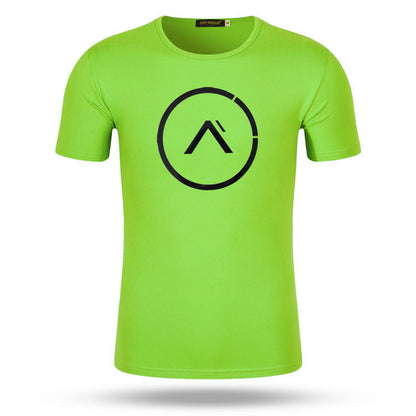 Muscle Master Herren Kompressionsshirt für Sommer-Fitness, Kurzarm, atmungsaktiv, zum Laufen und Trainieren