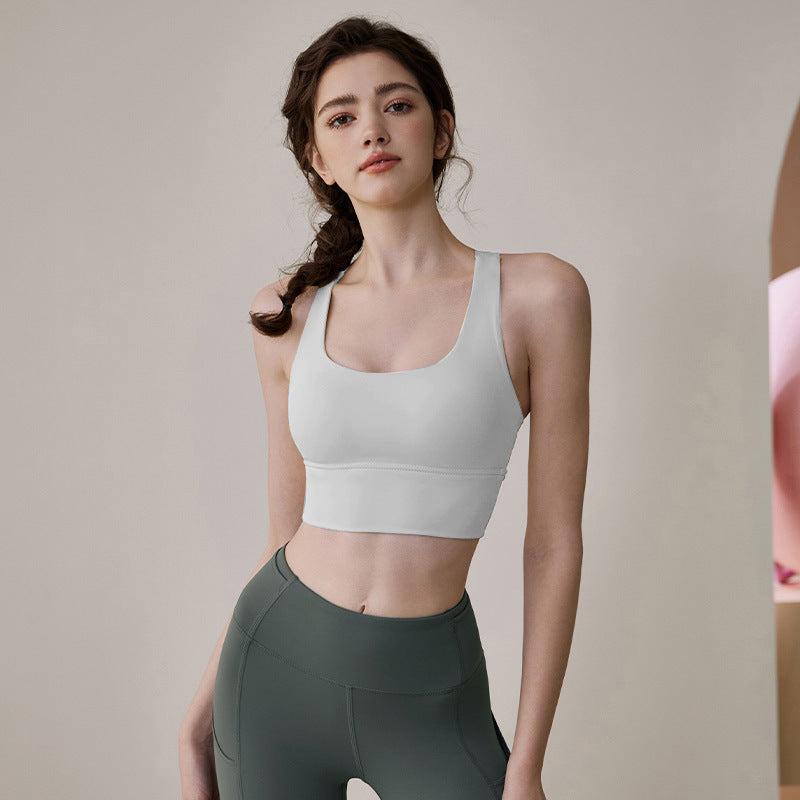 Hochintensives Fitness-Top für Läufer, im Westenstil,