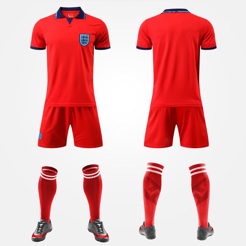 Conjunto de camisetas de fútbol para la Copa Mundial de Qatar, equipación nacional de Inglaterra, EE. UU. y España (local y visitante)