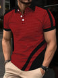 polo de hombre con botones, polo deportiva de moda