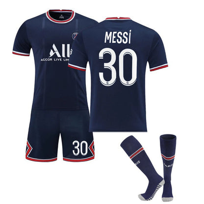 Camiseta de fútbol del Paris Saint Germain, camiseta de fútbol de Neymar nº 10, conjunto de camiseta de fútbol del Paris Saint Germain, camiseta de fútbol de Messi nº 30, camiseta de entrenamiento