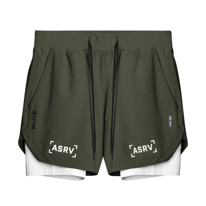 Moderne amerikanische Basketballhose für Herren, blendfrei, doppellagig und schnell trocknend, Capris für Lauftraining und Outdoor-Workout