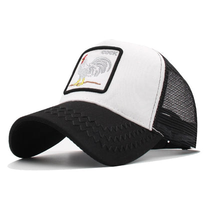 gorra animales bordados