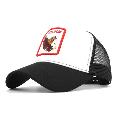 gorra animales bordados