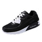 Zapatillas deportivas para hombre, ligeras, con malla transpirable, antideslizantes, con cordones, para exteriores.