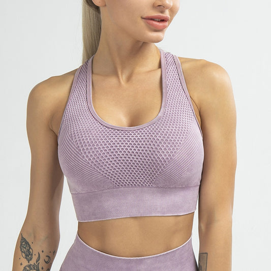 Gepolsterte, nahtlose Sport-BHs