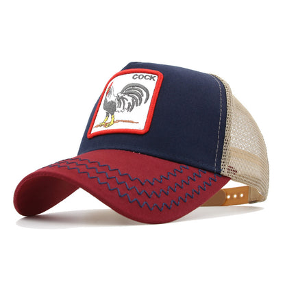 gorra animales bordados
