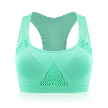Professioneller Sport-BH für Damen, nahtlos, mit Polsterung, Lauf-BH, schweißableitend, athletisches Oberteil, Fitnessstudio und Fitness, Tanktop-Weste