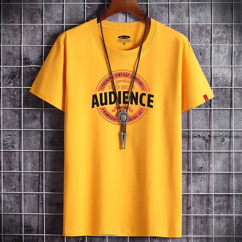 Camiseta blanca de cuello redondo para hombre, estilo fitness