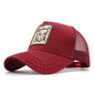 gorra animales bordados