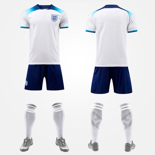 Conjunto de camisetas de fútbol para la Copa Mundial de Qatar, equipación nacional de Inglaterra, EE. UU. y España (local y visitante)