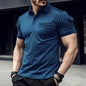Polo deportivo de hombre con bolsillo tipo polo