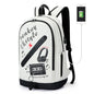 Mochila nueva para la temporada escolar, con cremallera grande, de tela.