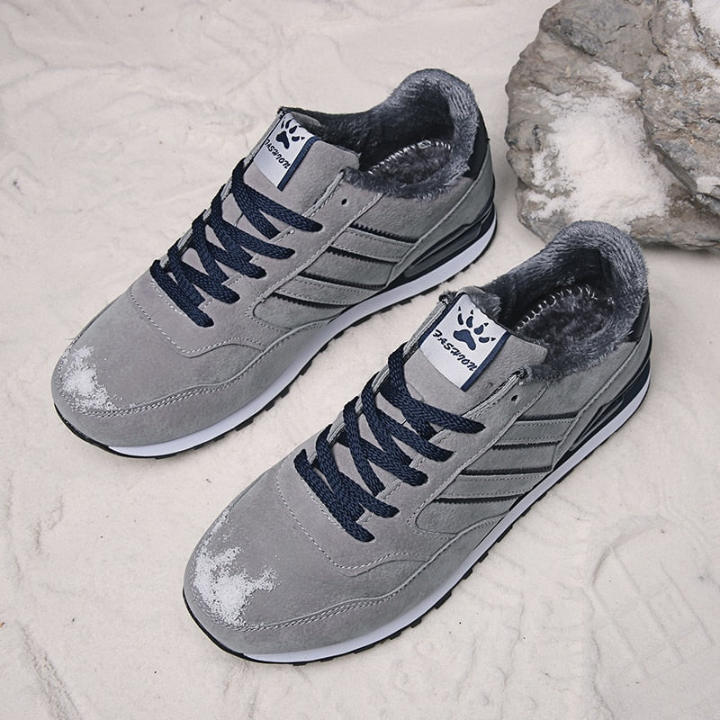Lässige Herrenschuhe aus Kunstleder