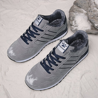 Lässige Herrenschuhe aus Kunstleder