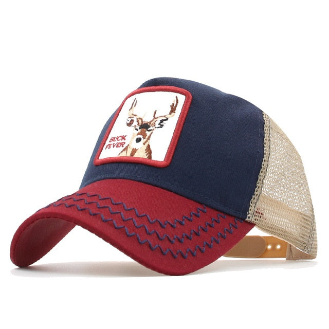 gorra animales bordados