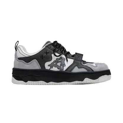 Retro Hip-Hop Punk Goth Vulkan Damen- und Herrenschuhe