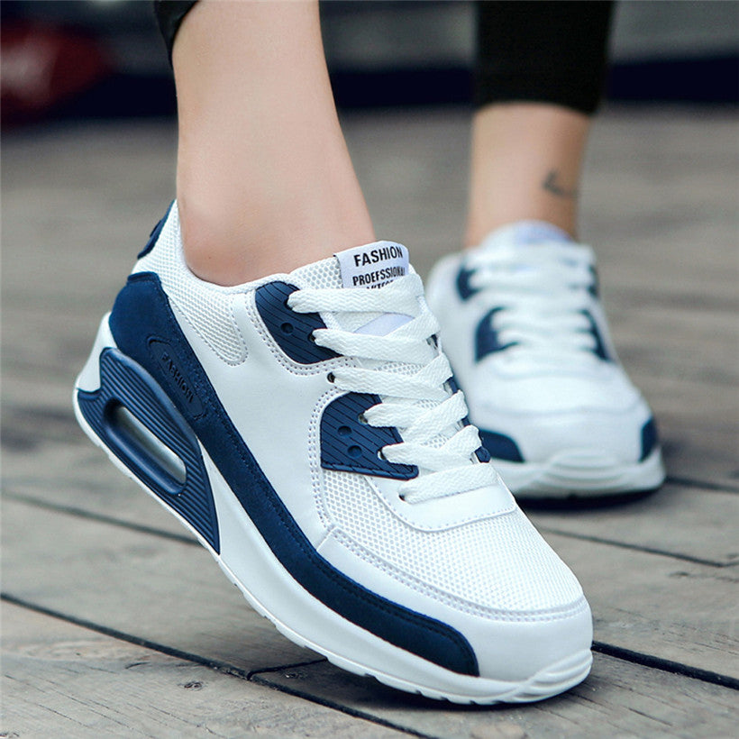 Zapatillas deportivas para hombre, ligeras, con malla transpirable, antideslizantes, con cordones, para exteriores.