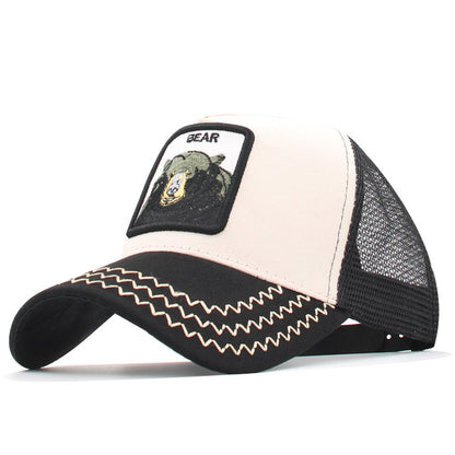 gorra animales bordados