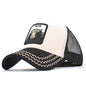 gorra animales bordados