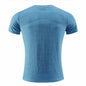 Kurzärmeliges Sport-T-Shirt für Herren, schnell trocknende Kleidung, Sommer-Laufkleidung, Fitnesskleidung