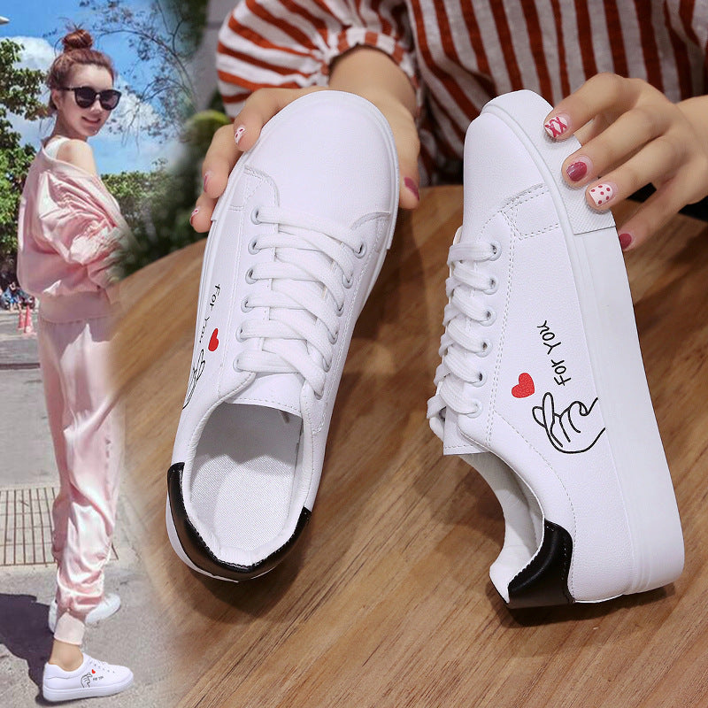 Mädchenschuhe im Western-Stil mit flacher Sohle, Skater-Typ,