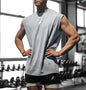 Chaleco Deportivo que Quema Músculos para Hombres, Verano, Casual, para Correr y Entrenamiento, Sudadera Holgada y Oversize de Malla con Cuello Redondo