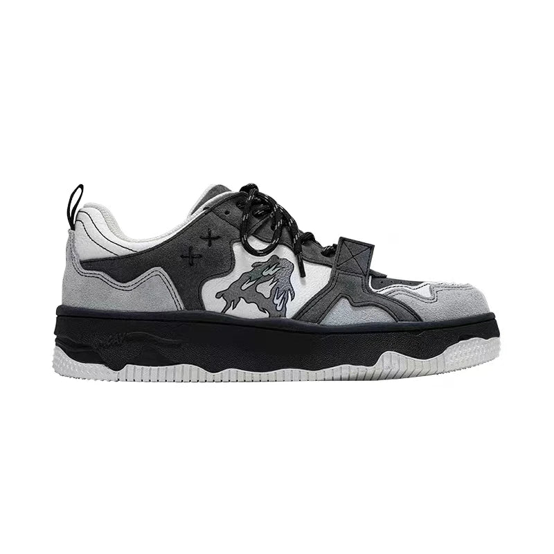 Retro Hip-Hop Punk Goth Vulkan Damen- und Herrenschuhe