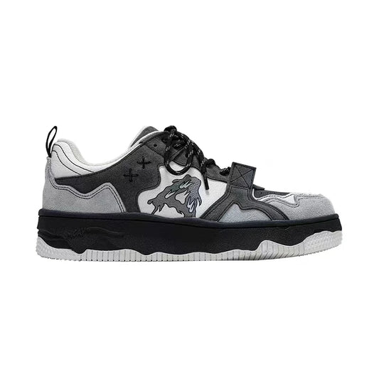 Retro Hip-Hop Punk Goth Vulkan Damen- und Herrenschuhe