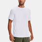 Ropa deportiva de hombre de manga corta, suelta, con cuello redondo, transpirable, elástica, para correr y entrenar, de secado rápido