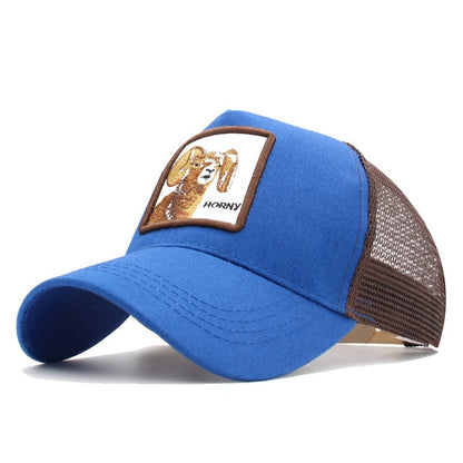 gorra animales bordados