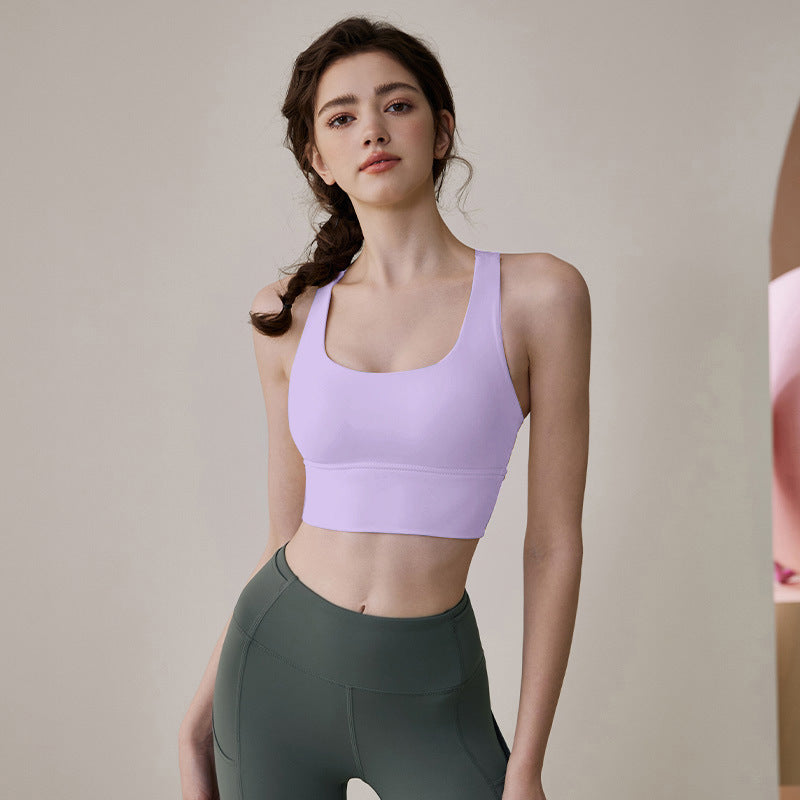 Hochintensives Fitness-Top für Läufer, im Westenstil,
