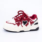 Damenschuhe mit dicker Sohle