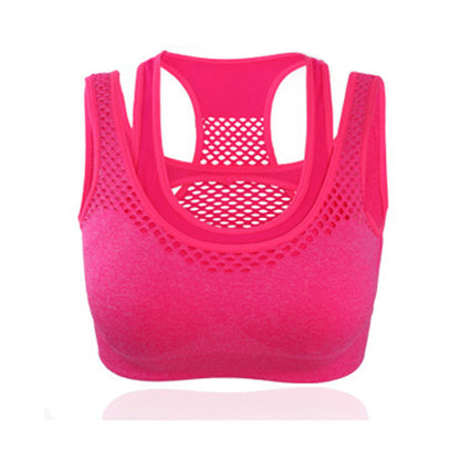 Sport-BH, Sicherheits-BH, hochelastisch, atmungsaktiv, Fitness-BH, gepolstert, zum Laufen
