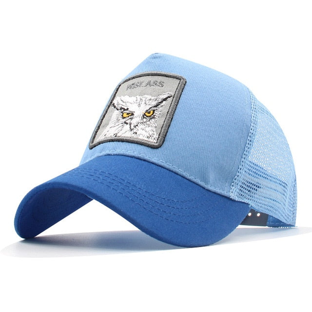 gorra animales bordados