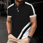 polo de hombre con botones, polo deportiva de moda