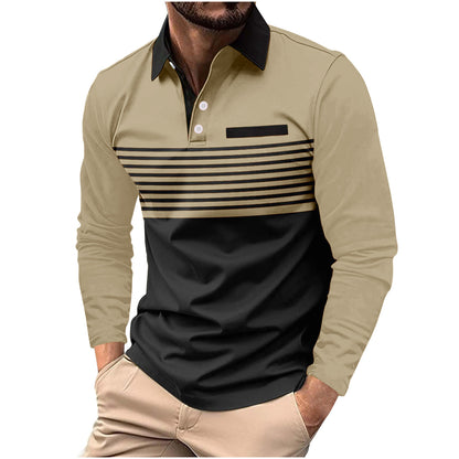 Polo deportivo para hombre con bolsillo tipo polo