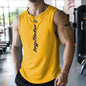 Modisches, ärmelloses, schnell trocknendes Sport-Trainings-T-Shirt
