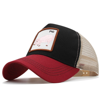 gorra animales bordados