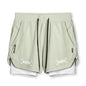 Moderne amerikanische Basketballhose für Herren, blendfrei, doppellagig und schnell trocknend, Capris für Lauftraining und Outdoor-Workout