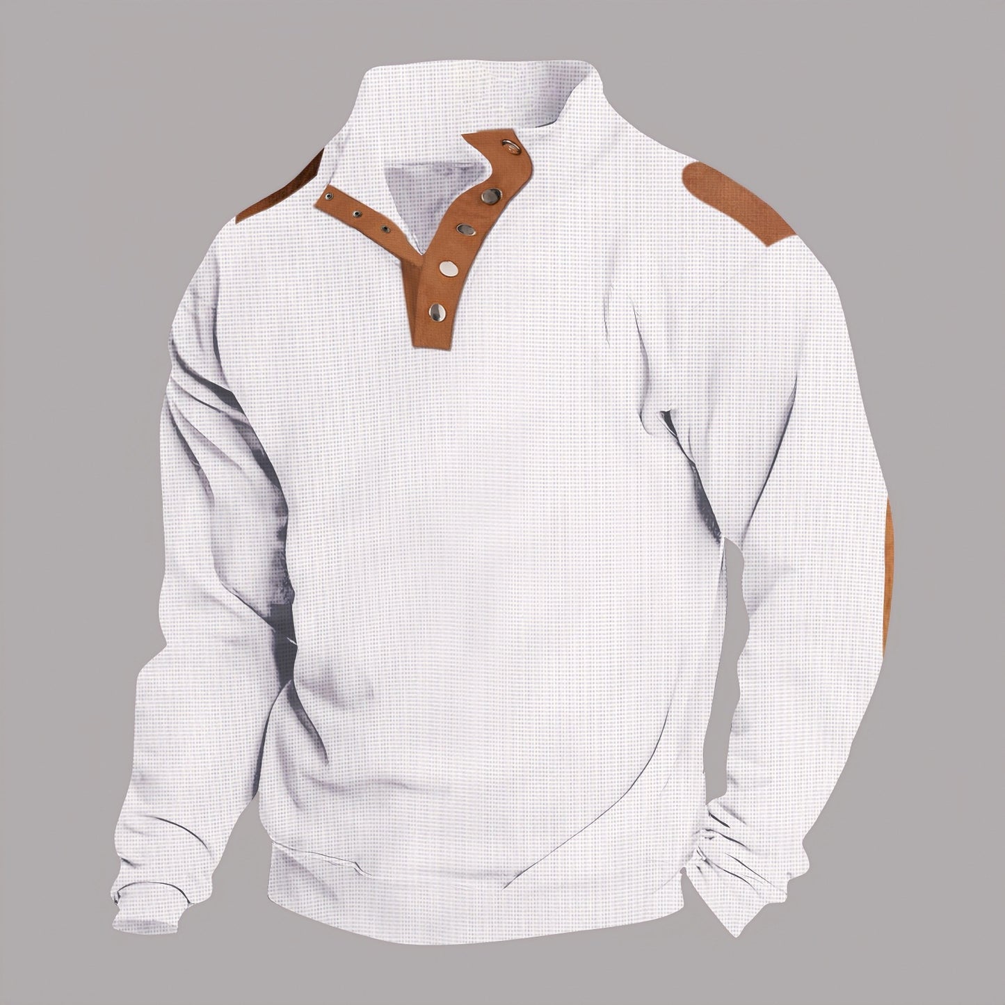 Polo deportivo con botones bordados