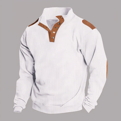 Polo deportivo con botones bordados