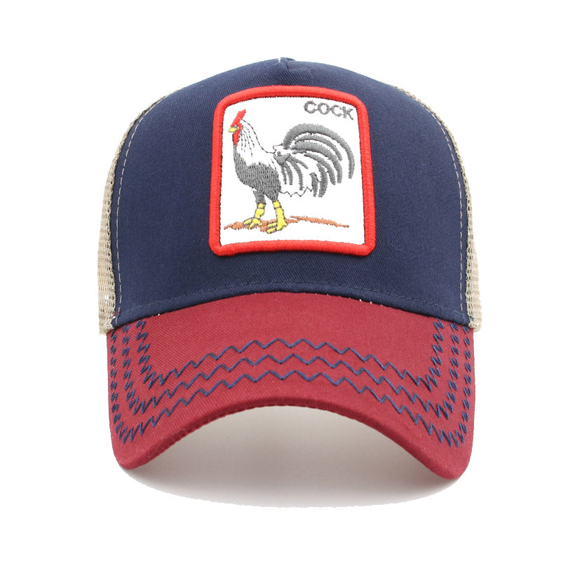 gorra animales bordados
