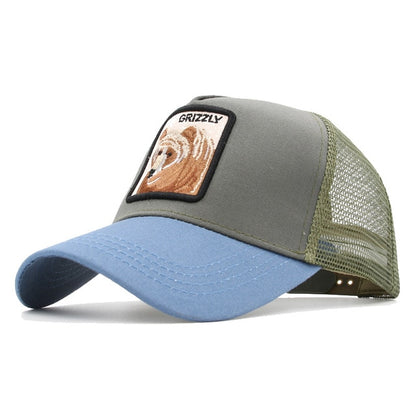 gorra animales bordados